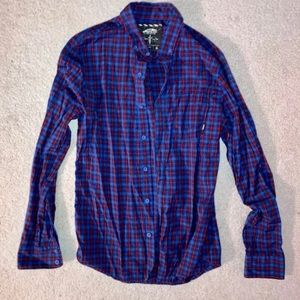 Vans button down shirt